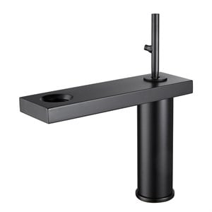 FA-8015 Mat Siyah Lavabo Bataryası