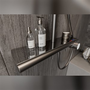 FG-P4057T Mat Füme Termostatik Duş Takımı