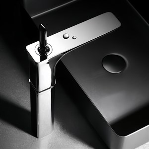 FK-5121 Yüksek Lavabo Bataryası Mat Krom