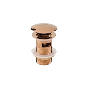 DR-03 Rose Gold Sifon Üst Takımı (Tahliye Delikli)