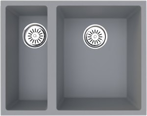 Gradde Beyaz 1.5 Goz Granıt Evye 44x56 Cm Gr5615