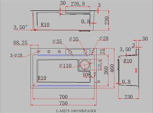 Lena Nano Black-Siyah Mutfak Evye Seti(Batarya Dahil)