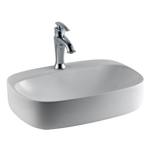 E-2102 Tezgah Üstü Porselen Lavabo
