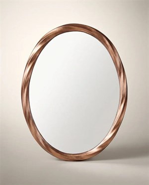 60x80 Oval Rose Gold Ayna