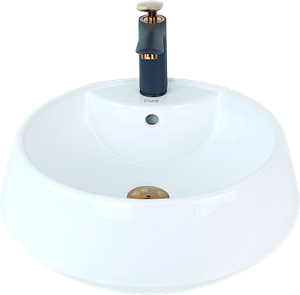Pure Beyaz Tezgah Üstü Çanak Lavabo W-150