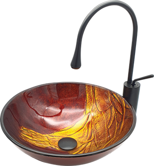 Pure Dekoratif Cam Lavabo Gls-104