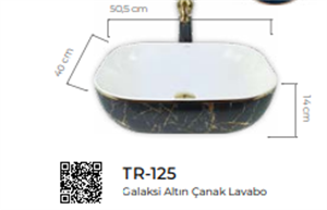 Galaksi Altın Çanak Lavabo