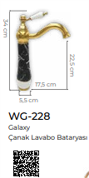 Galaxy Çanak Lavabo Bataryası