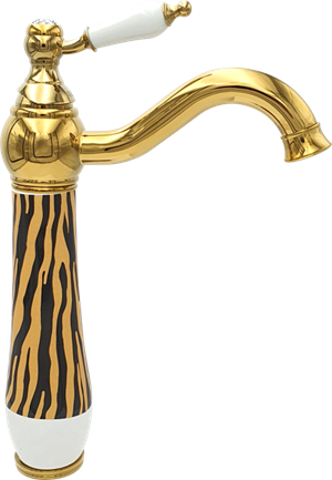 Tiger Altın Çanak Lavabo Bataryası