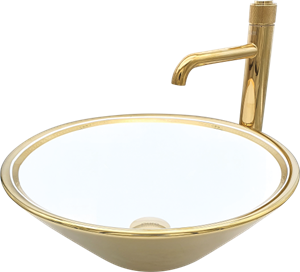 Pure Ufo Gold Tezgah Üstü Çanak Lavabo Gw-805