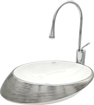 Pure Ufo Gold Tezgah Üstü Lavabo Sw-504