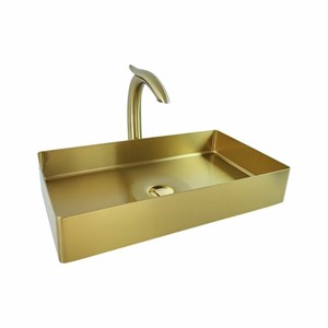 Paslanmaz Çelik Altın Çanak Lavabo SSB-100