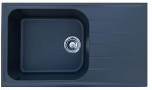 Vinox Antrasit Tek Göz Granit Eviye 50X86 Vx004