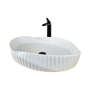 Nexa 60 cm Mat Beyaz Çanak Lavabo