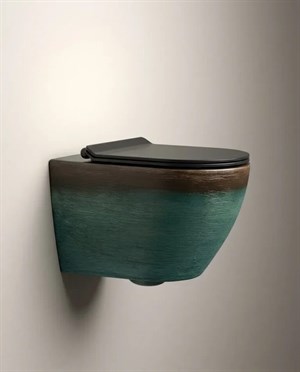 Amazonite Dekoratif Kanalsız Asma Klozet WH-816