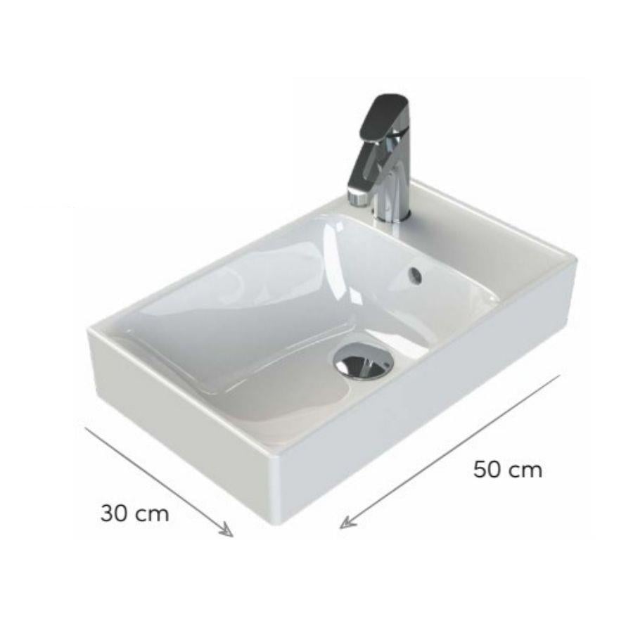 Sharp Etajerli Lavabo 50*30 Cm 044300-U