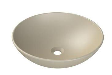 Zero Tezgah Ustu Lavabo 46  Cm Mat Capucıno 071608-97