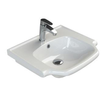 Yenı Klasık Etajerlı Lavabo 55*48 081100-U