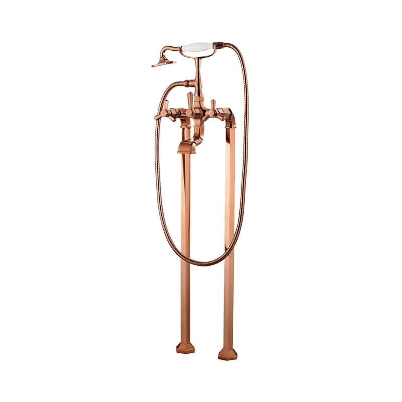 Newarc Hexa Tabandan Banyo Bataryası - Parlak Bakır 104545 104545