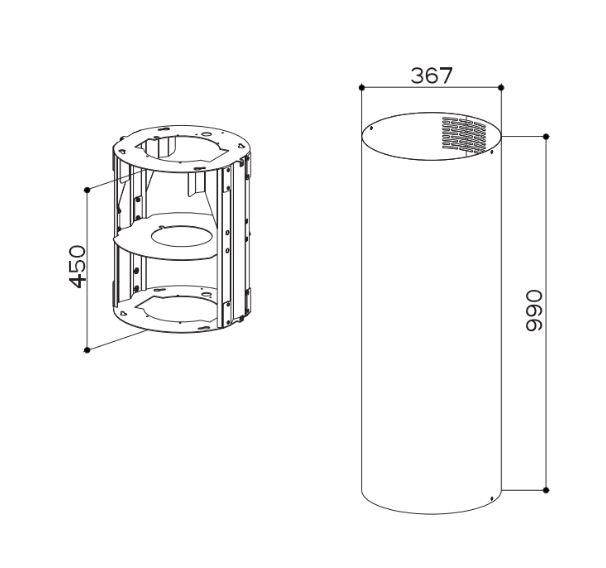Wh Titanium Üst Baca Takimi45 112.0286.014