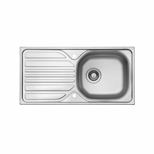 Barton Eco Dekorlu Sol Damlalıklı Tezgaha Sıfır 122.1421.E965