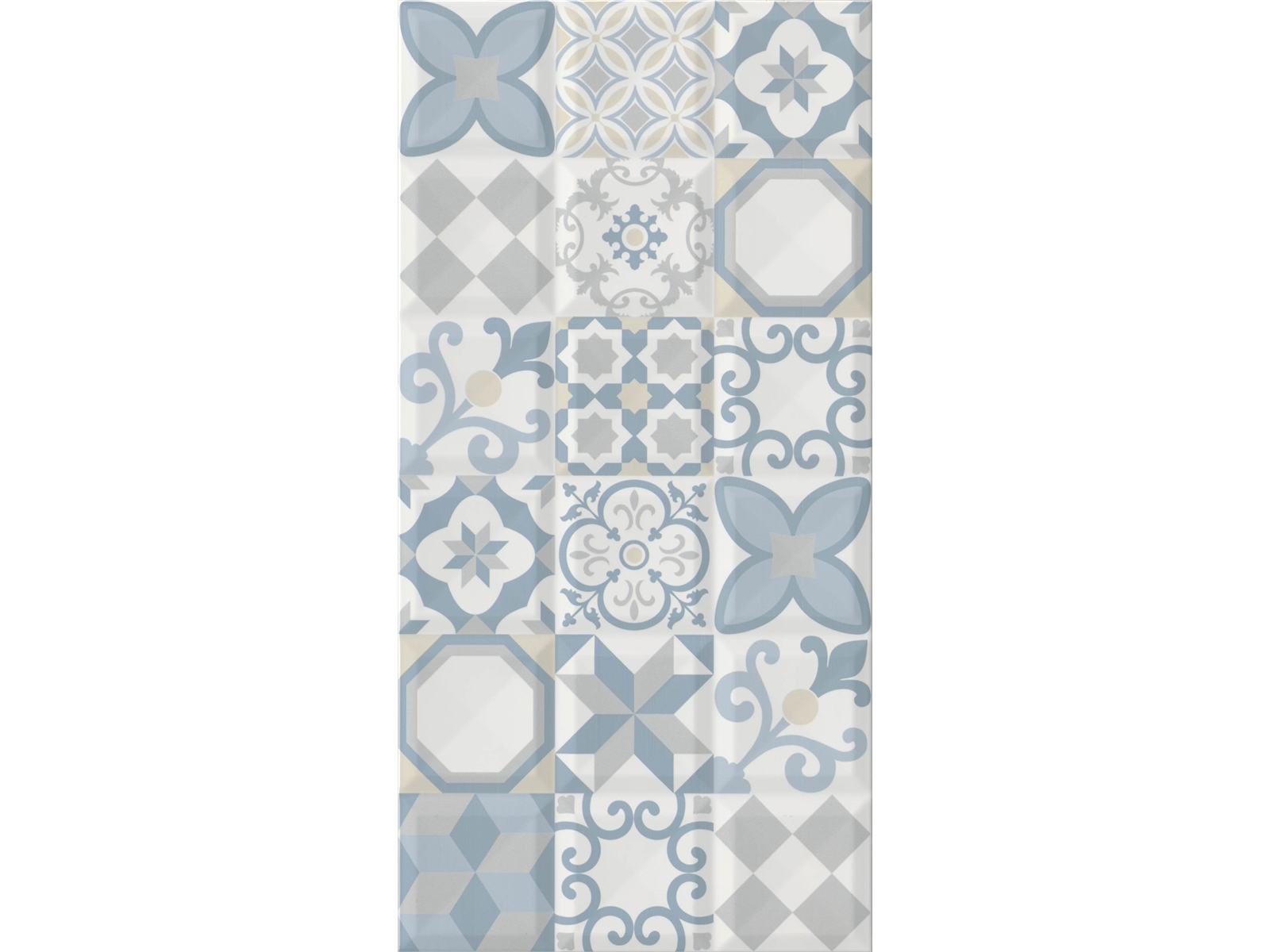 30*60 Rp-8390 Arıa Mavı-Krem Klasık  -X 310100202520