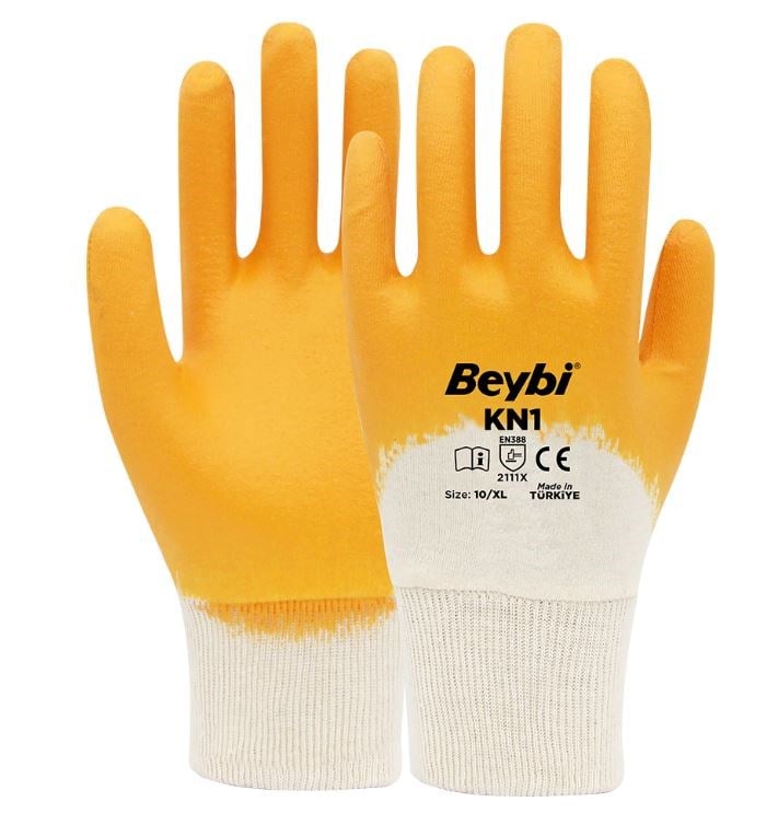 Beybı Zebeybı Pn7 Eldıven Beyaz Sarı No:10 3129309