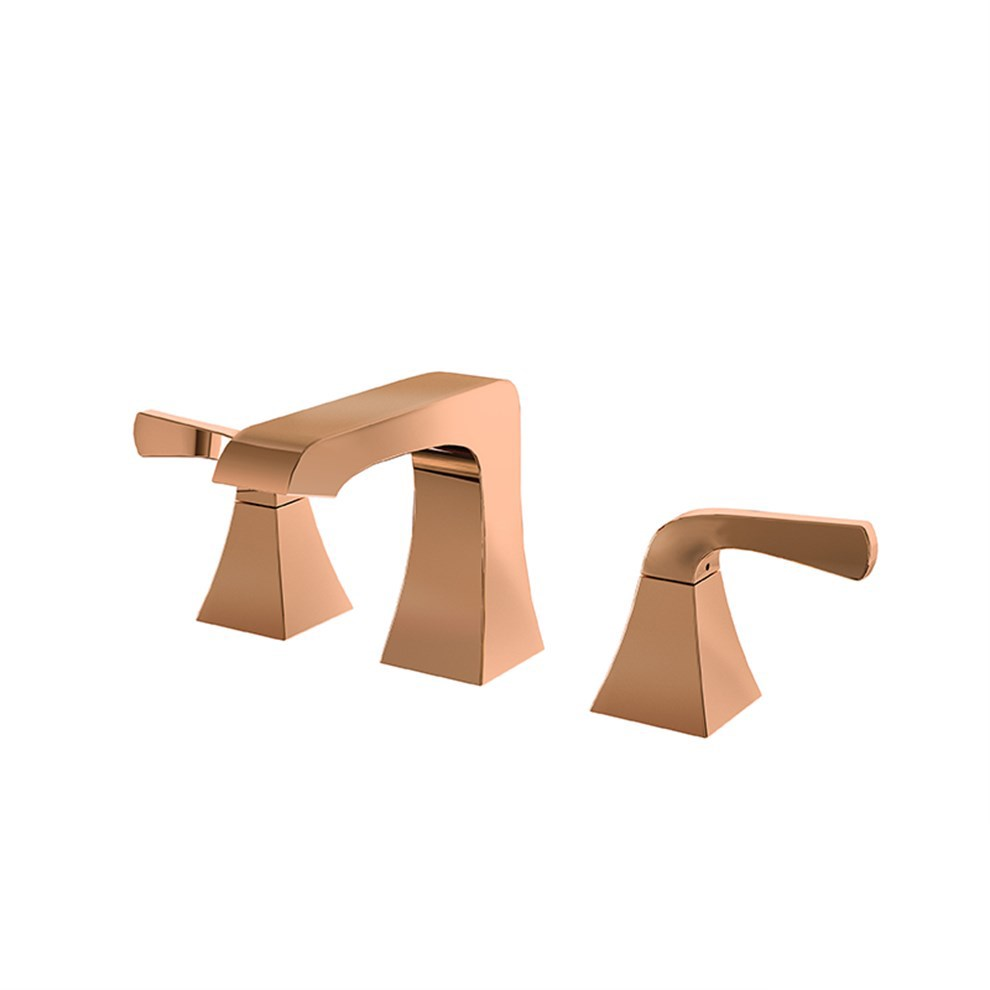 Kale Karina 3 Delikli Lavabo Bataryası Rose Gold  410200500162