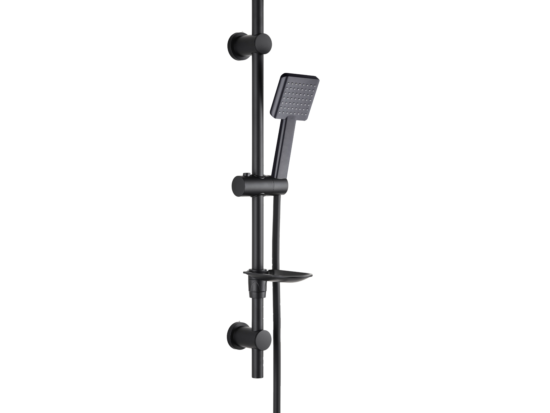 Dınamık Sıyah Tetra Sürgülü Set (Mat Sıyah) 51023-2M