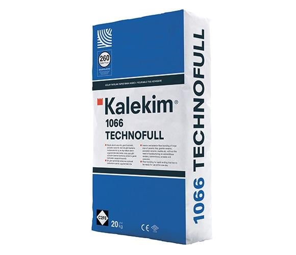 Technofull - Kolay Yayılan Yapıstırma Harcı (Grı) C2Fe 20 Kg 1066 608000255