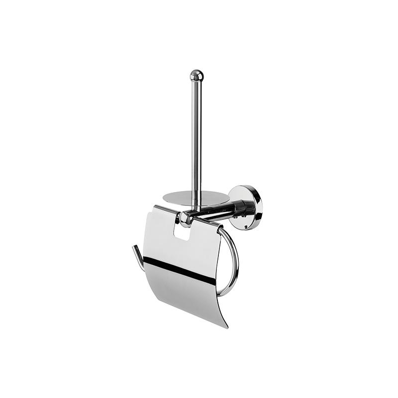 Newarc Banyo Aksesuarları Mınlınetuv.Kagıtlık Kapaklı Bekletmelı Krom 646153 646153
