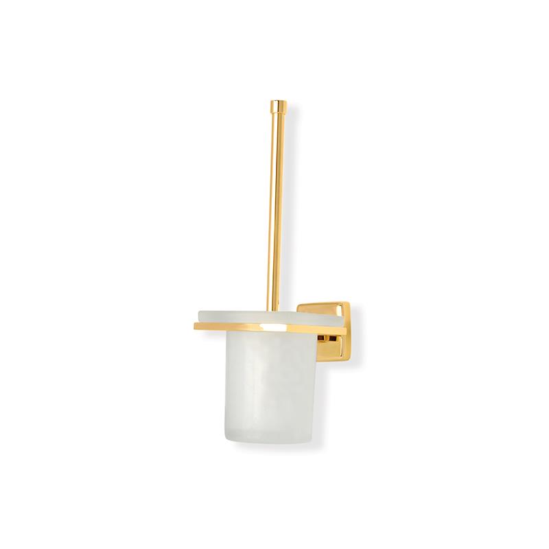 Newarc Banyo Aksesuarları Aqua Tuvalet Fırçalık Altın 654801 654801