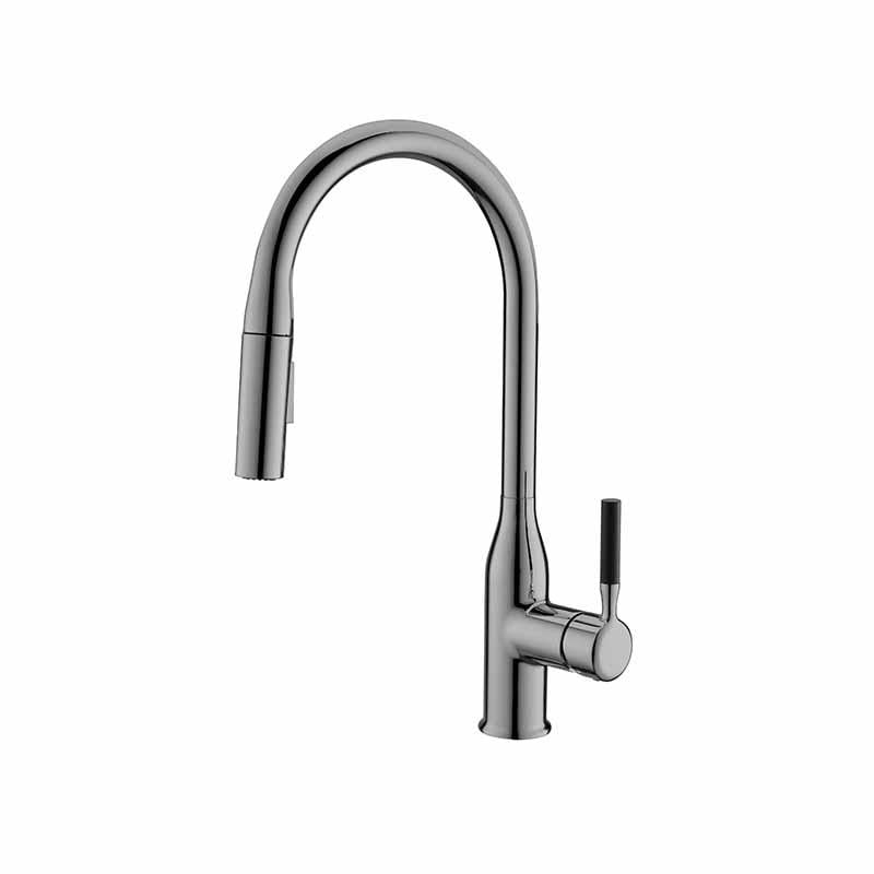 Step Spırallı Evye Bataryası-Fırçalı Nıkel 900591N