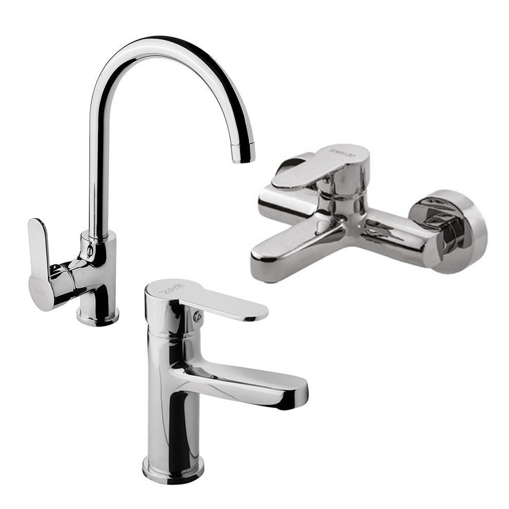 Newarc Domino Batarya Seti (Banyo Lavabo Evye) 971511+971521+971531