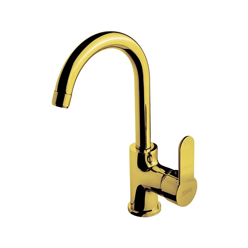 Newarc Domıno Dönerlı Lavabo Bataryası Altın 971738 971738