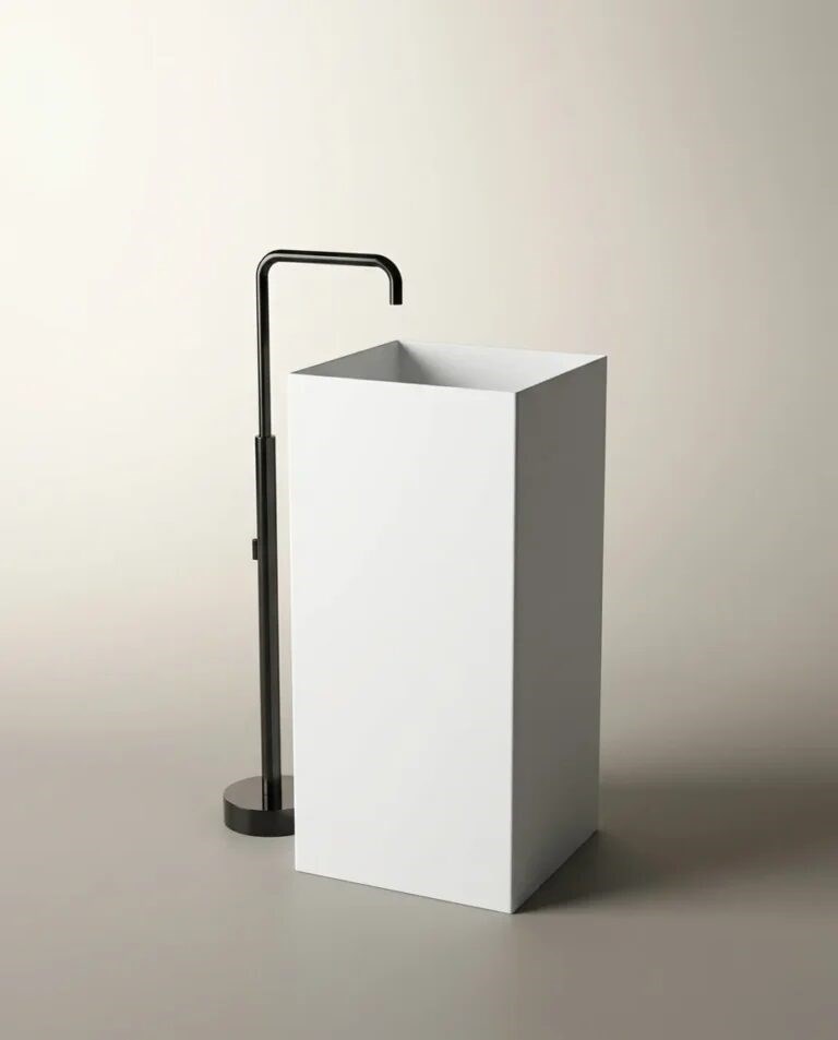 Quadra Beyaz Monoblok Lavabo BB-958