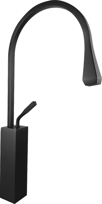 Mınımal Kare Sıyah Lavabo Armatürü Bf-226 BF-226
