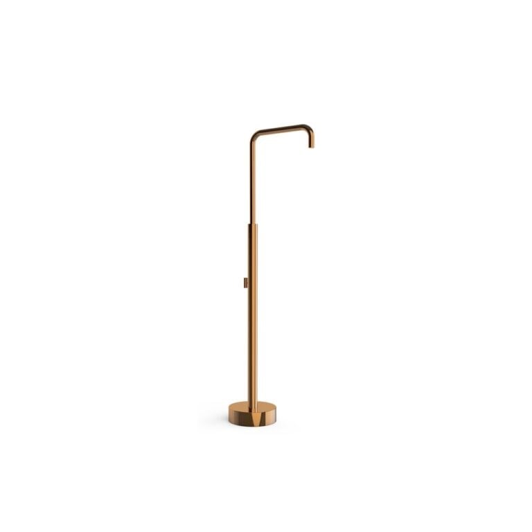 Minimal Fotoselli Rose Gold Yerden Lavabo Bataryası BF-232
