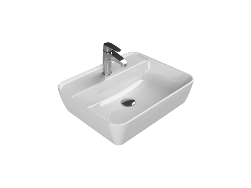 One Tezgah Ustu Lavabo Lavabo 5545 Cm (B.Delıklı) 076700-U