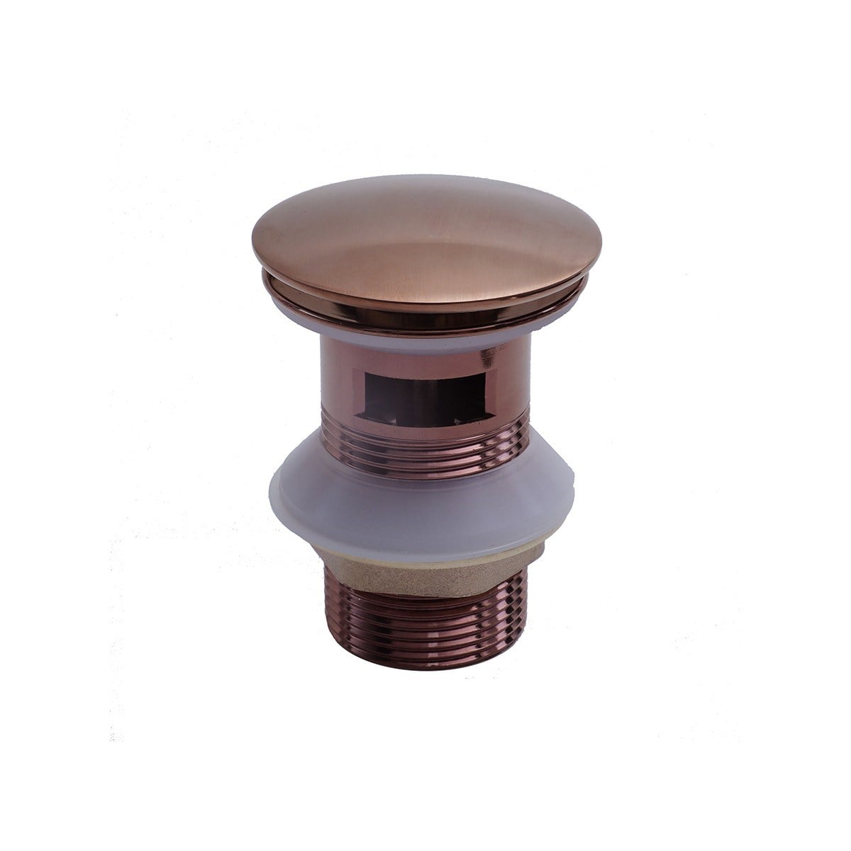 DR-03M Mat Rose Sifon Üst Takımı (Tahliye Delikli) DR-03M