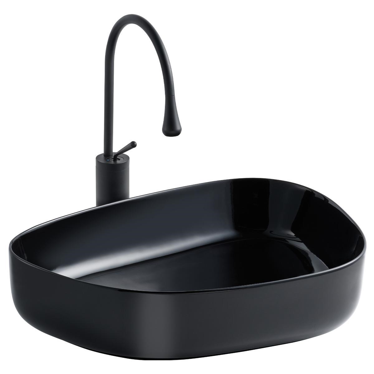 E-2107S Tezgah Üstü Porselen Lavabo E-2107S