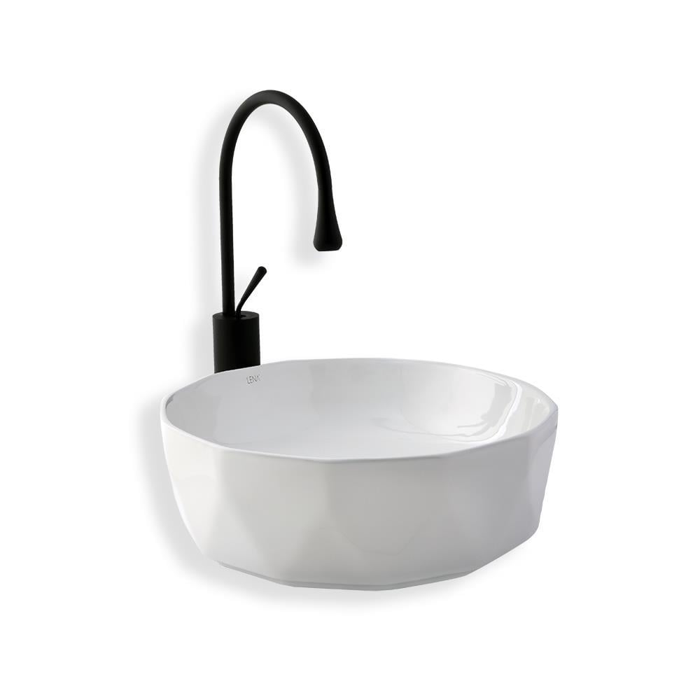 E-2110 Tezgah Üstü Porselen Lavabo E-2110 E-2110