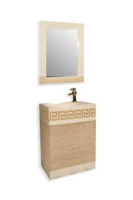 Lena Monoblok Lavabo+Ayna takım E-312+Ea312 E-312+EA-312