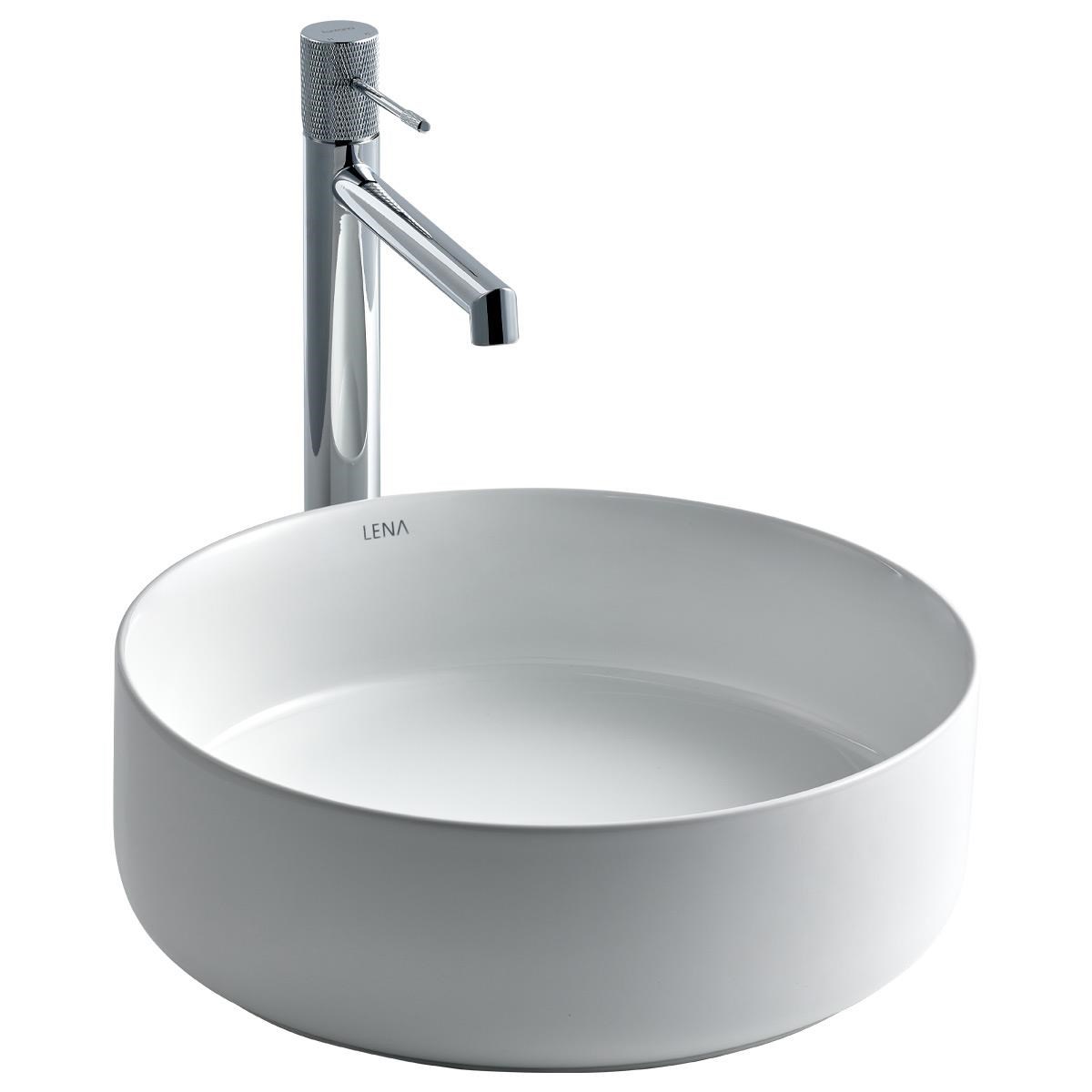 E-4040 Tezgah Üstü Porselen Lavabo E-4040
