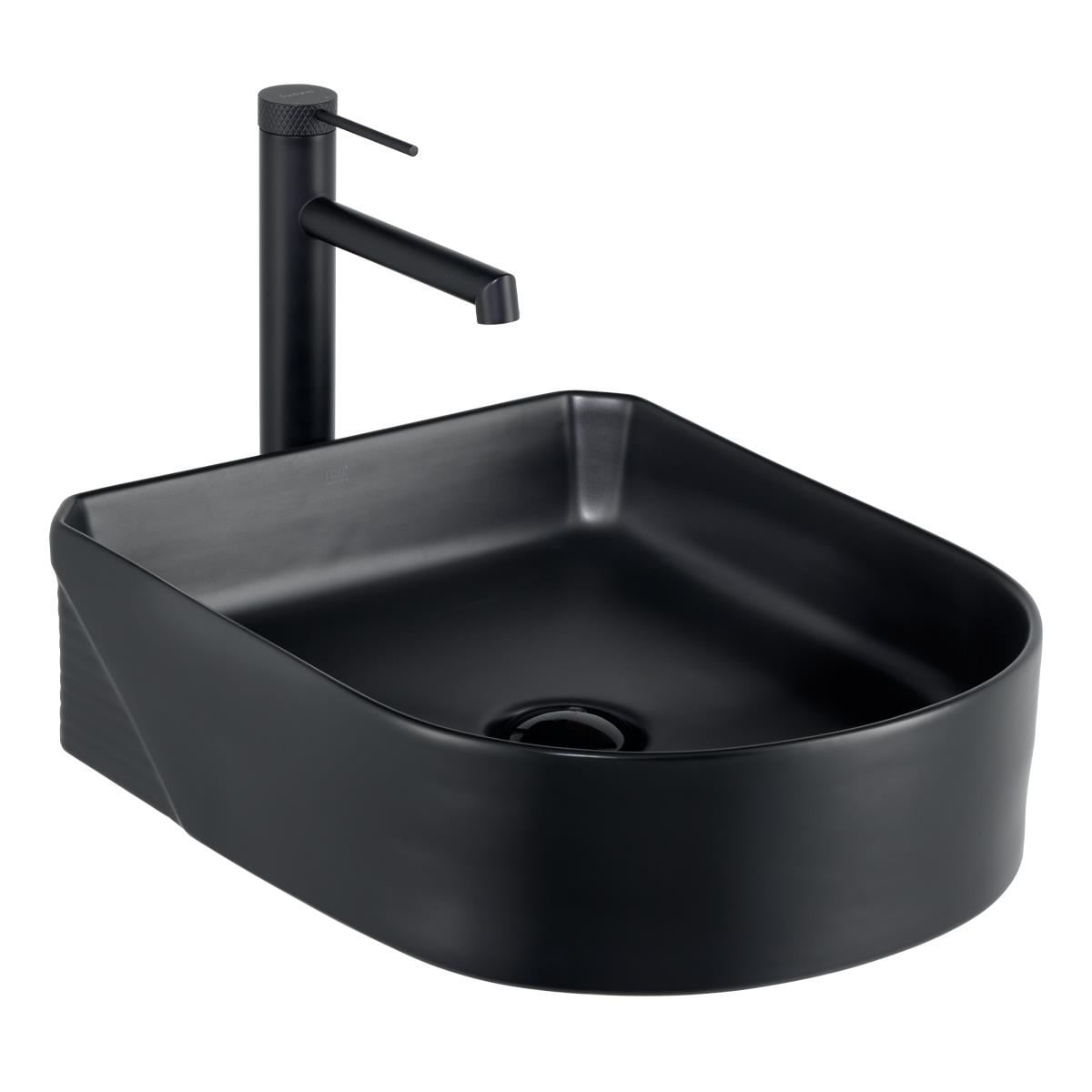 EH-5110MS Tezgah Üstü Lavabo Mat Siyah EH-5110MS