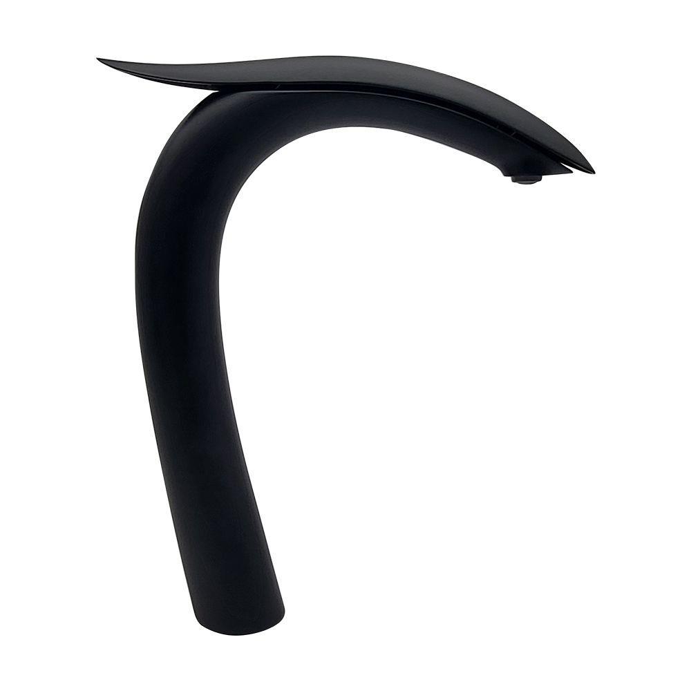 Pure Swan Mat Sıyah Çanak Lavabo Armatürü Elg-115 ELG-115