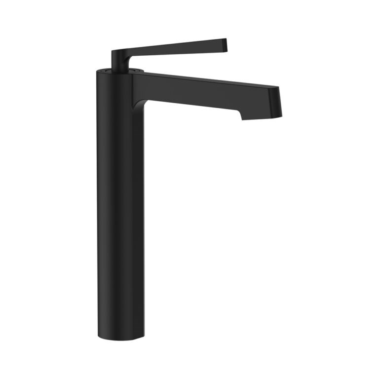 Icon Mat Siyah Çanak Lavabo Bataryası ELG-129