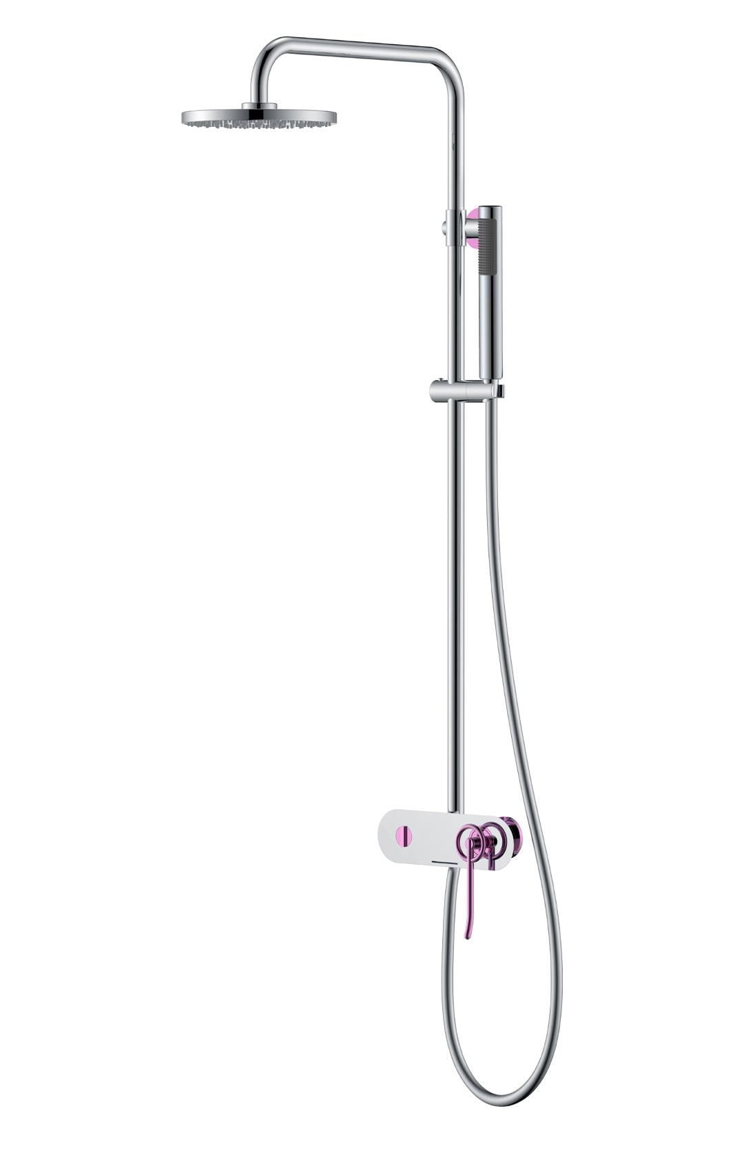 FA-5051P Krom & Mor Duş Ünitasi FA-5051P