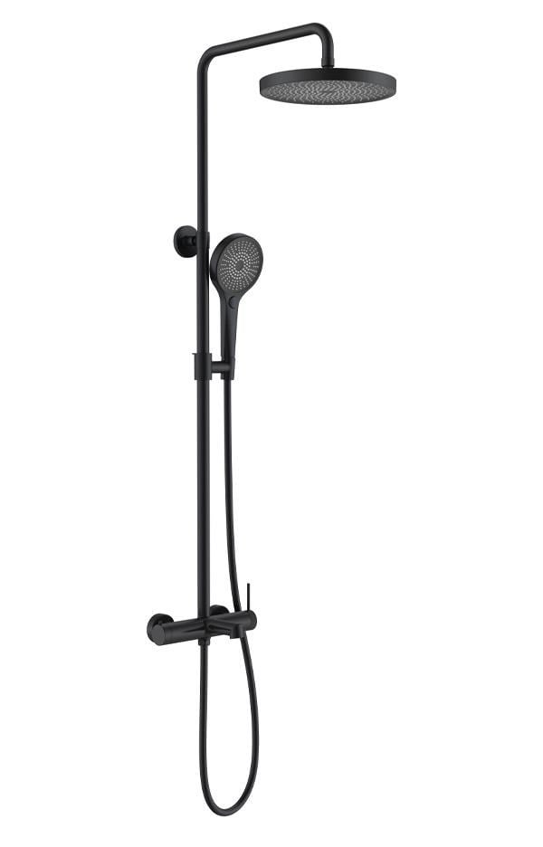 FJ-1055 Mat Siyah Duş Ünitesi FJ-1055M