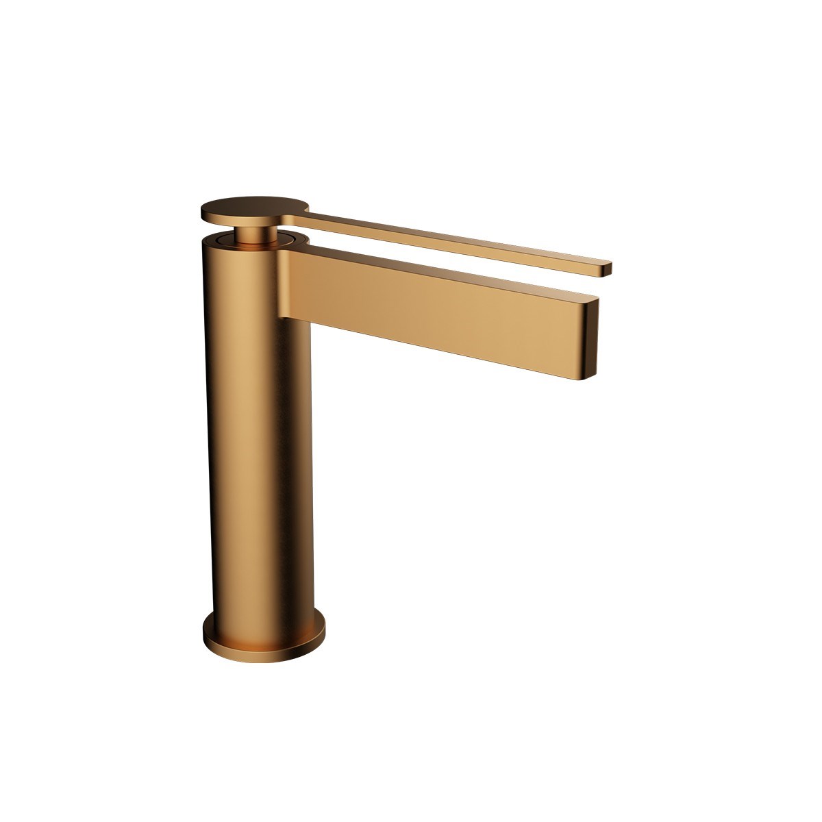FJ-6013F Mat Fırçalanmış Rose Lavabo Bataryası FJ-6013F